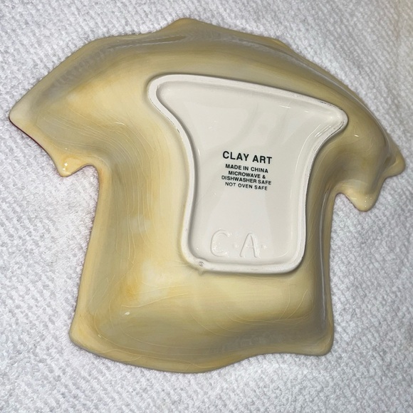 Clay Art Hawaiian Shirt Bowl Set of 2 Ceramic Luau Theme Candy/Nut
Bowls Party - Picture 6 of 11